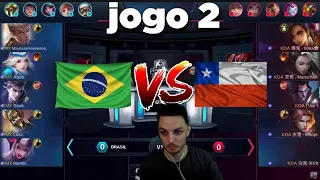 Campeonato Latam invitational | BRASIL VS CHILE | Mobile Legends