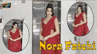 Nora Fatehi Stunning Look at Bandra