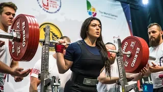 Daniella Melo vs Amanda Lawrence IPF WORLDS 2019