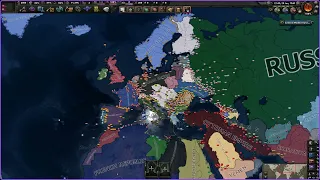 Kaiserreich timelapse 1936-1945 #heartsofiron4 #viral #video #timelapse