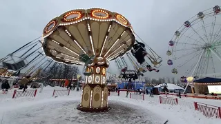 Парк Сказка зимой Москва