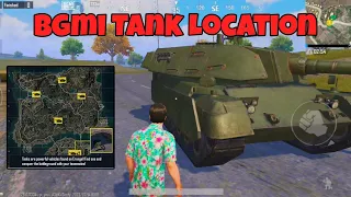 All TANK Location In Payload 3.0 Mode  - BGMI Tank Location || Again Gaming 🔥