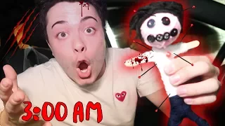 DO NOT USE A REAL LIFE VOODOO DOLL AT 3:00 AM | THIS IS WHY | 3 AM VOODOO DOLL CHALLENGE!