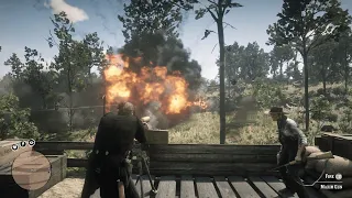 With super explosive bullets, this scene looks even more epic