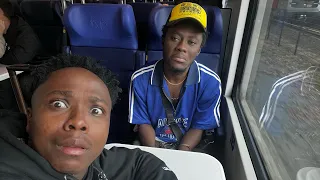 EII😂 😂KYEKYEKU AND 39/40😂😂 LOST IN A TRAIN 🚊 FROM ROTTERDAM TO HOLLAND 🇳🇱