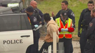 Kidnapping suspect arrested after leading police on chase through Tarrant County