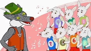 Волк и семеро козлят - Мультфильм (Сказка для самых маленьких) The Wolf and the Seven Young Goats