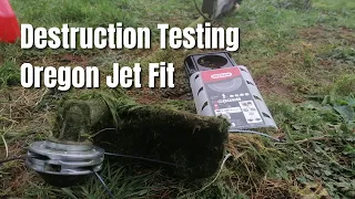 Destruction Testing - Oregon Jet Fit 4 Line Easy Load Aluminium Strimmer Head