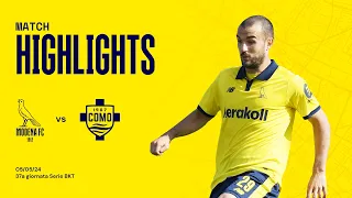 Highlights Serie BKT: Modena - Como 0-0