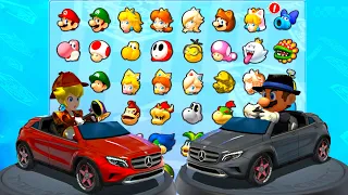 Mario Kart 8 Deluxe: Mario Black Suit &Detective Peach Racing in the Lucky Cat Cup Who Will Prevail?