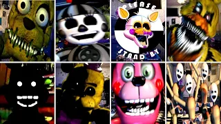 fnaf 7 ucn все секретные аниматроники.