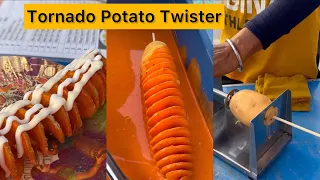 Tornado Potato Twister in Surat, Gujarat | Unique Crispy Potato Fries