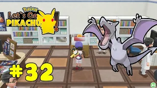 Pokemon Lets Go Pikachu And Eevee #32 - Thu Phục Aerodactyl