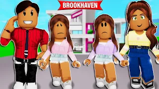 A FILHA GÊMEA PREFERIDA DA MÃE E A PREFERIDA DO PAI BROOKHAVEN 🏡RP : Historinha de Roblox