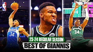 Giannis Antetokounmpo ULTIMATE 23-24 Regular Season Highlight Reel 😤