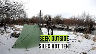 Solo 1P Hot Tent winter camping