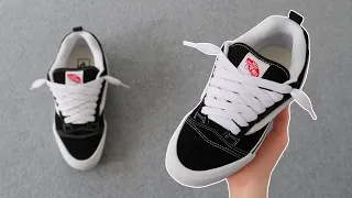 HOW TO DIAMOND LACE YOUR KNU SKOOL VANS (EASY)
