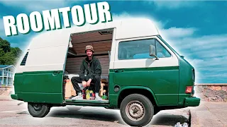 VW T3 Camper ROOMTOUR | Billigster AUSBAU für unter 400€