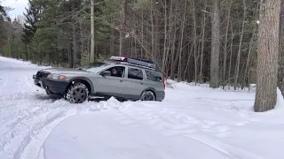 Xc70 in the snow