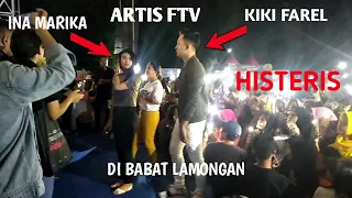 MERINDING!!!  DETIK-DETIK ARTIS FTV INA MARIKA & KIKI FAREL SAAT TIBA DI BABAT LAMONGAN...