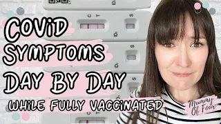 Day By Day Covid Symptoms | Getting Coronavirus Again While Vaccinated | Mummy Of Four