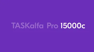 TASKalfa Pro 15000c Launch video