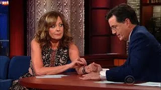 Allison Janney and Stephen Are "Hot Blooded"