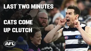 Cats come up clutch against Pies | Kennedy Last Two Minutes | Qualifying Final, 2022 | AFL