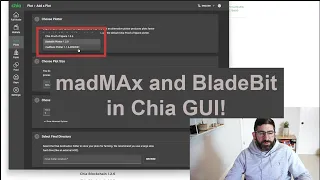 Chia plotting - madMAx and BladeBit in the Chia GUI! Chia beta 1.2.11