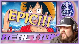 LUFFY SONG | "The Grand Line" | Divide Music [One Piece] | CRQ Reaction