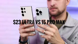 iPhone 15 Pro Max vs Samsung Galaxy S23 Ultra