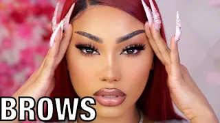 UPDATED BROW ROUTINE (BEGINNER FRIENDLY) | Melly Sanchez