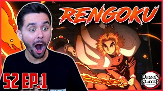 "MUGEN TRAIN ARC BEGINS" Demon Slayer Season 2 Episode 1 Reaction!