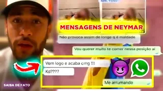 Neymar se pronúncia,Exibe toda a Conversa com a mulher após ser acusado e Atitude Surpreende a todos