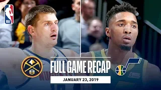 Full Game Recap: Nuggets vs Jazz | Jokic & Mitchell Show Out In Utah