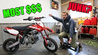 I BOUGHT The Most EXPENSIVE Pit Bike And It Broke...