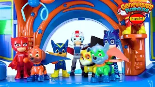 Aprende los Colores con Paw Patrol y PJ Masks!