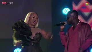 VGMA 22: Okyeame Kwame performs with Nana Ama Mcbrown