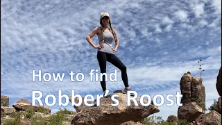 How To Find Robber's Roost (& Geronimo Cave!) Peralta Canyon - Superstition Wilderness