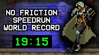 Castlevania SotN Speedrun World Record But There is No Friction