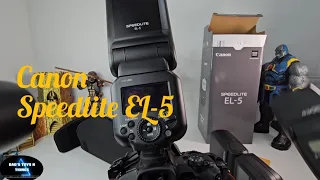 Canon Speedlite EL-5 unboxing, for Canon EOS R50