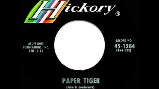 1965 HITS ARCHIVE: Paper Tiger - Sue Thompson