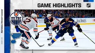 Oilers @ Blues 12/29/21 | NHL Highlights