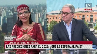 Jimena Latorre, astróloga. Las predicciones para el 2022: ¿Qué le espera al país?