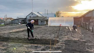 ВСХОДЫ В ТЕПЛИЦЕ/ПЕРВЫЕ ПОСАДКИ/ВЕЧЕР В ДЕРЕВНЕ