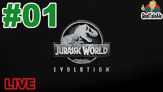 Jurassic World Evolution - Gameplay ITA - LIVE #01 - Apre il parco divertimenti