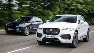 2016 Jaguar F-Pace vs Porsche Macan