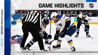 Blues @ Blue Jackets 3/11 | NHL Highlights 2023