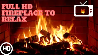 Feu de cheminée REEL HD pour la TV | pour une relaxation extréme et un noël plus chaleureux