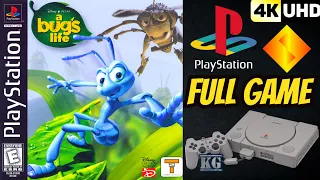 A Bug's Life [PS1] 100% Gameplay Walkthrough FULL GAME [4K60ᶠᵖˢ UHD🔴]